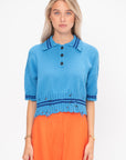 Polo Neck, Azure