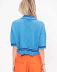 Polo Neck, Azure