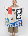 Scrapbook Artist Silk Scarf, Glass