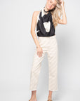 Dillies Flowers Scarf, Black