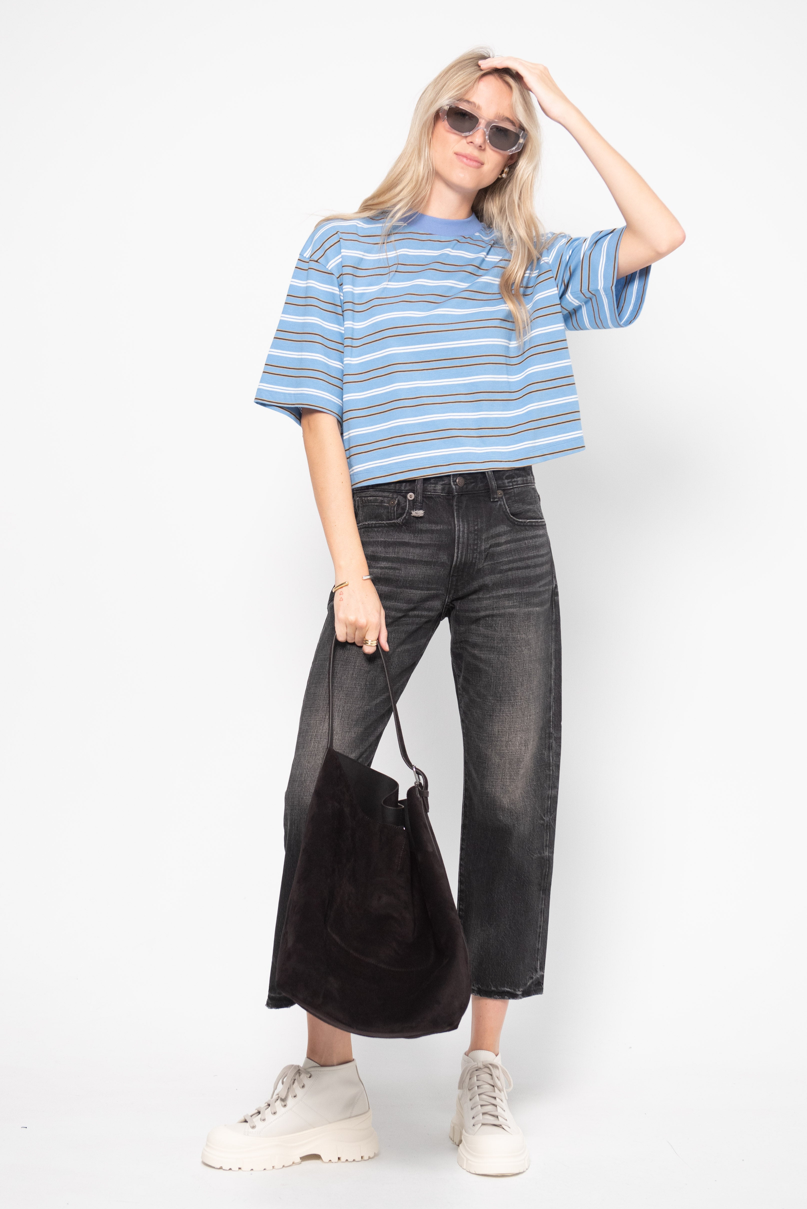 MARNI 22AW FELINE MARNI OGANIC JERSEY T-SHIRT Animal logo