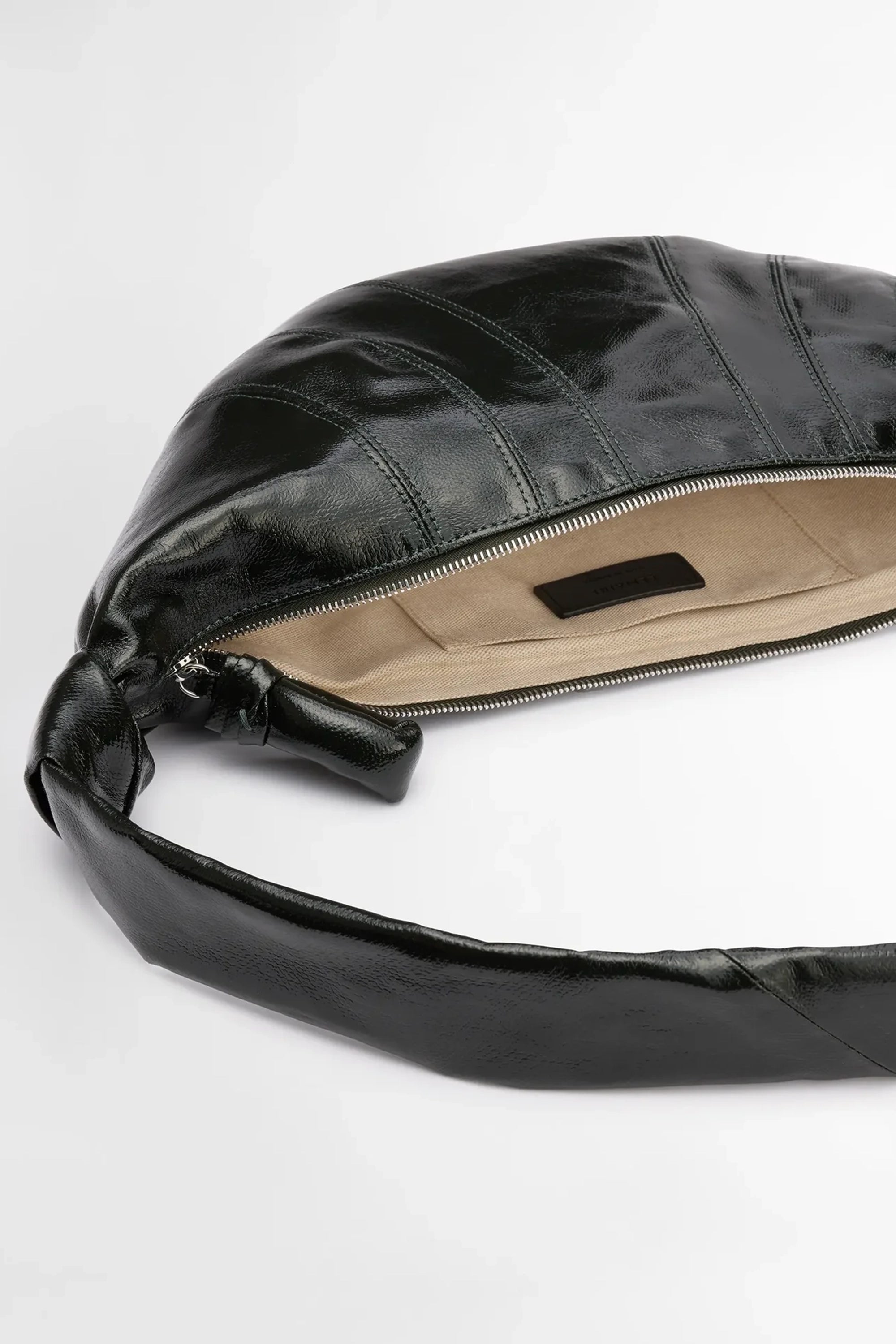 【関税込み】LEMAIRE ブラック ミディアム Croissant バッグ Medium Croissant Bag — Dark Chocolate – La Garçonne