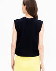 Campari - Origami Knit Top, Midnight
