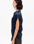 Twist Shoulder Top, Midnight