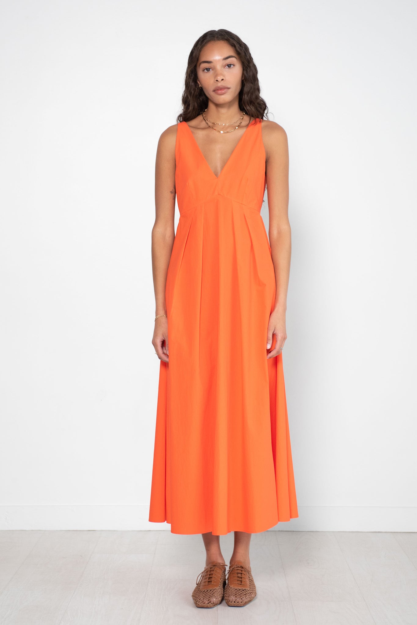 ODEEH - Dress, Glowing Orange