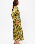 Printed Dress, Jade Yellow