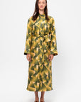 Printed Dress, Jade Yellow