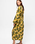 Printed Dress, Jade Yellow