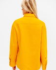Wool Shirt, Jade Yellow