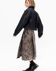 Snow Leopard Rock Skirt, Myrrh