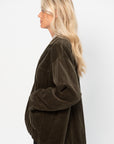 Corduroy Tailored Jacket, Khaki