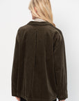 Corduroy Tailored Jacket, Khaki