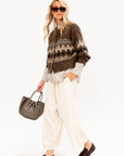 Corduroy Sarrouel Pants, Ivory