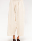 Corduroy Sarrouel Pants, Ivory
