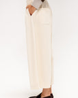 Corduroy Sarrouel Pants, Ivory
