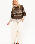 Corduroy Sarrouel Pants, Ivory