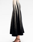 Anisa Skirt, Black & Vanilla