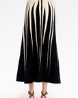 Anisa Skirt, Black & Vanilla