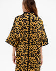 Bahati Coat, Ocher & Black