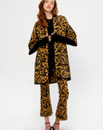 Bahati Coat, Ocher & Black