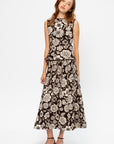 Bloom Skirt, Chocolate & Vanilla