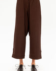 Trousers, Brown Melange