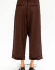 Trousers, Brown Melange