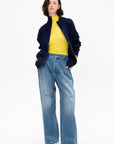 Wide Leg Denim, Indigo