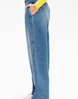 Wide Leg Denim, Indigo