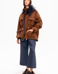 Oversized Jacket, Coffee
