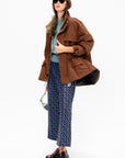 Oversized Jacket, Coffee