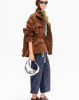 Oversized Jacket, Coffee