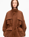 Oversized Jacket, Coffee
