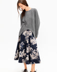 Long Sleeve Crewneck Sweater, Pewter