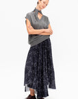 Shawl Top, Pewter