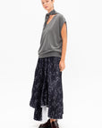 Shawl Top, Pewter
