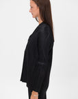 Pleats Jacket, Black