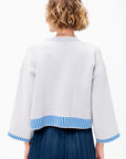 Tempo Knit Top, Light Grey