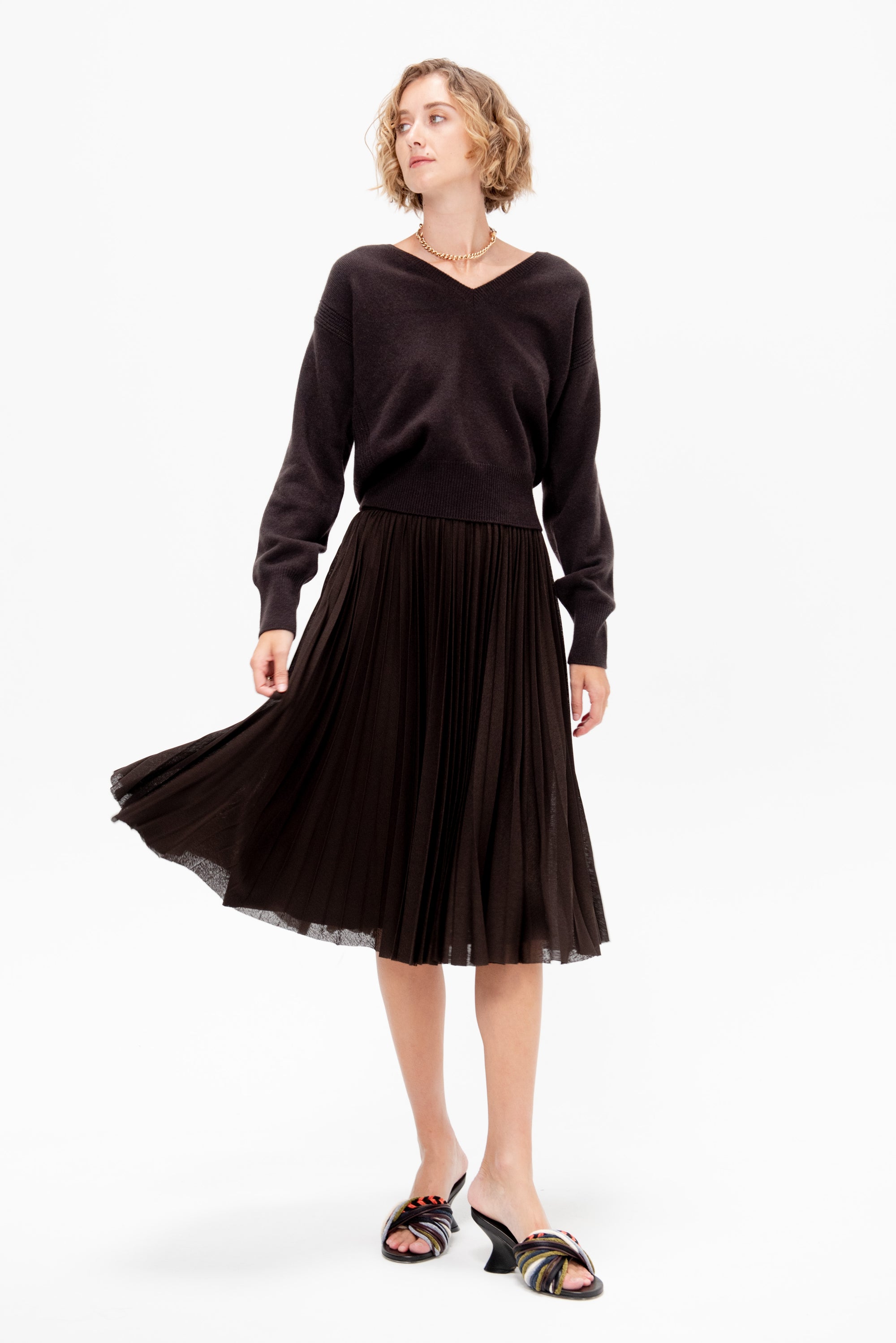 Eda Skirt, Espresso