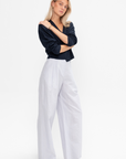 Eleanor Pant, Light Oxford Melange