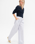 Eleanor Pant, Light Oxford Melange