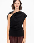 Malika Top, Black