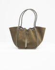 PROENZA SCHOULER - Large Ruched Tote Suede