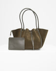 PROENZA SCHOULER - Large Ruched Tote Suede