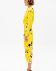 Trudie Dress, Yellow Multi