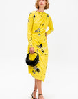 Trudie Dress, Yellow Multi