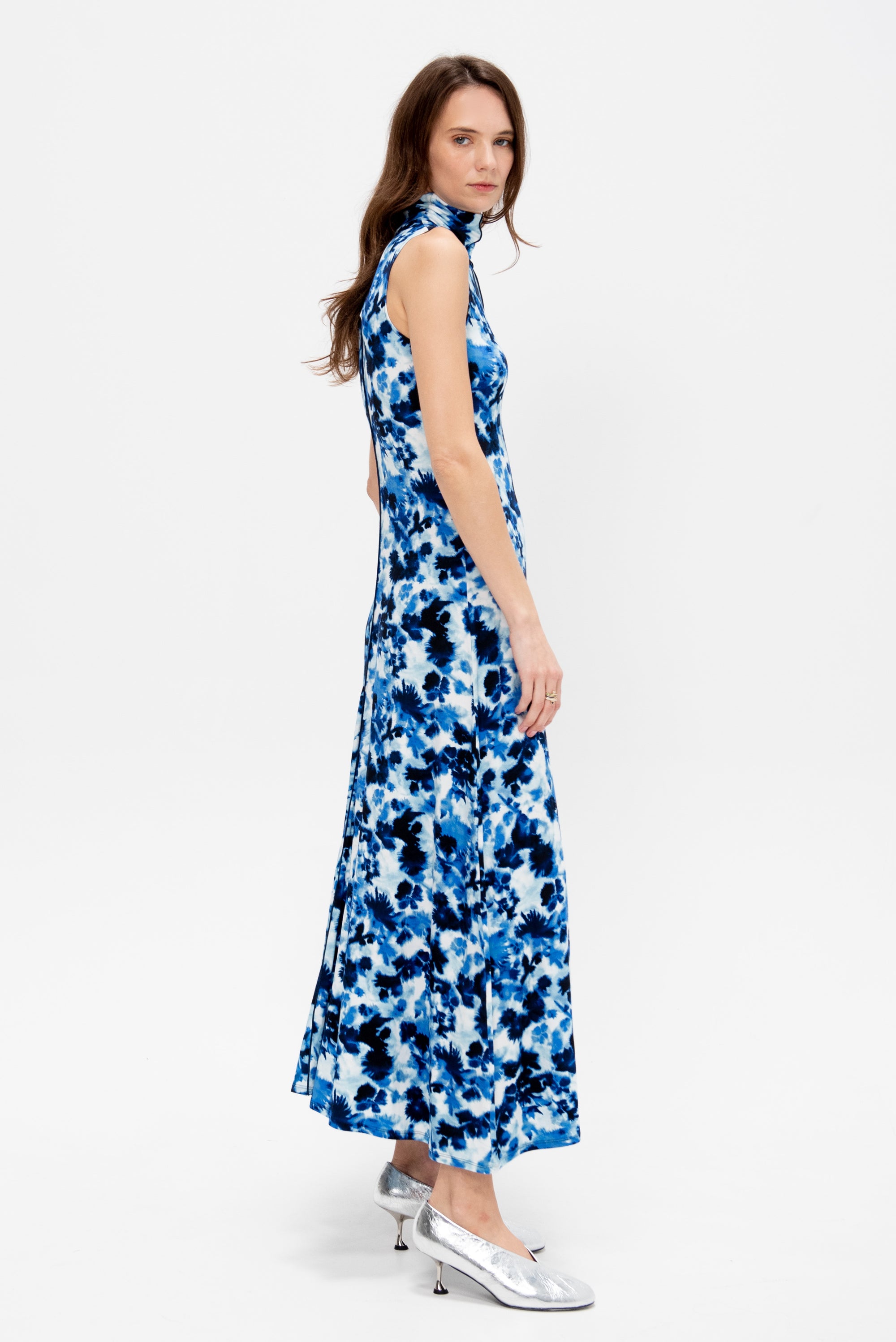 Valentina Dress, Ink & Sky