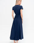 Noelle Dress, Dark Ink