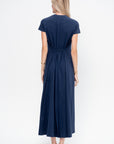 Noelle Dress, Dark Ink