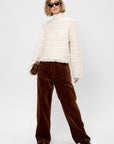 D'arcy Loose Jean, Bronze Brown Cord